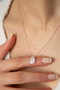Heliophilia Silver Collar de Plata de Ley 925 con Piedra de Cristal Multicolor